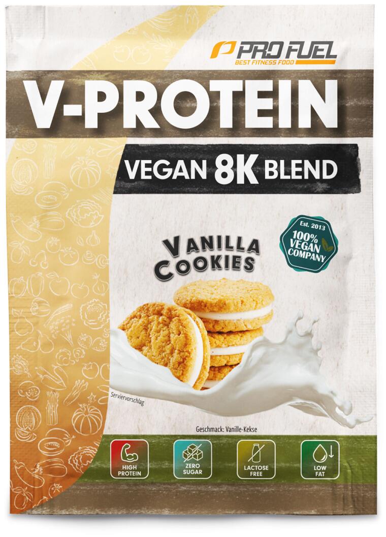 ProFuel V-Protein 8K, 30 g Probe, Vanilla Cookies