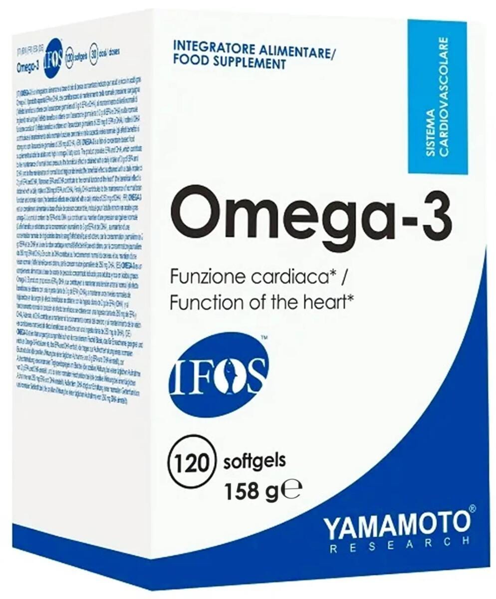 Yamamoto Research Omega-3 IFOS, 120 Softgels