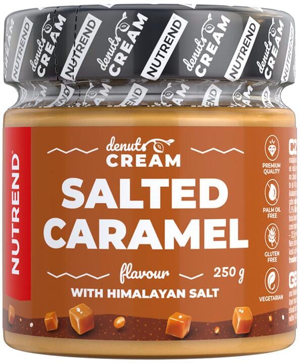 Nutrend Denuts Cream, 250 g Dose, Salted Caramel