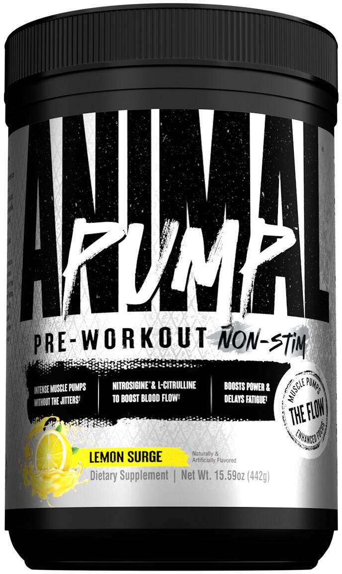 Universal Nutrition Animal Pump Pre-Workout, 440 g Dose, Lemon Surge