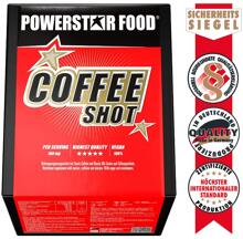 Powerstar Food COFFEE SHOTS Energy Stack, 12 × 60 ml Trinkfläschchen