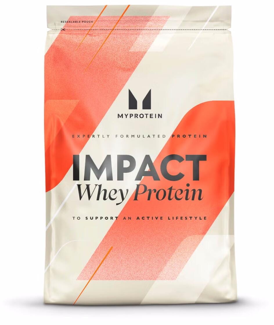 MyProtein Impact Whey Protein, 2500 g Beutel, Natural Strawberry