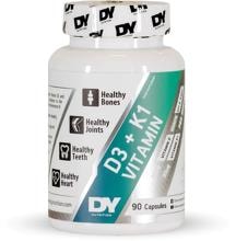 DY Nutrition Vitamin D3 + K1, 90 Kapseln