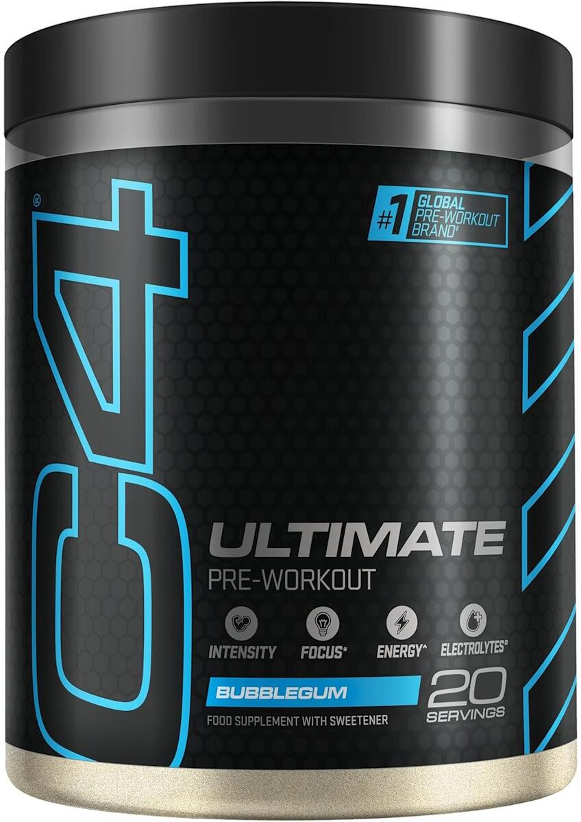 Cellucor C4 Ultimate Pre-Workout, 496 g Dose, Bubblegum