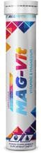 Allnutrition Mag-Vit Magnesium + Vitamine, 20 Brausetabletten, Zitrone