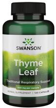 Swanson Thyme Leaf 500 mg, 120 Kapseln
