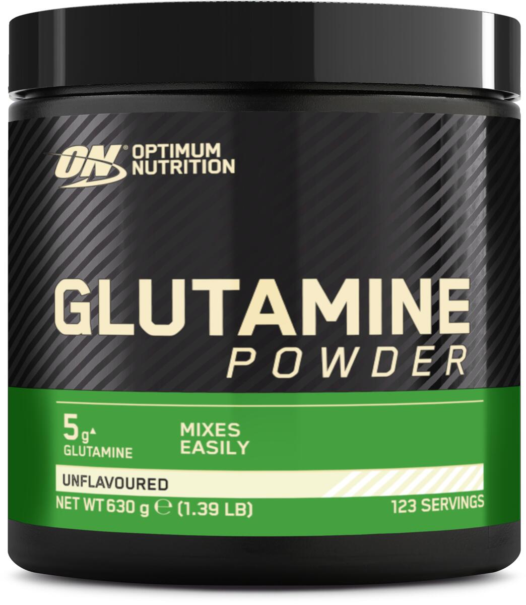 Optimum Nutrition Glutamine Powder, 630 g Dose, Unflavoured