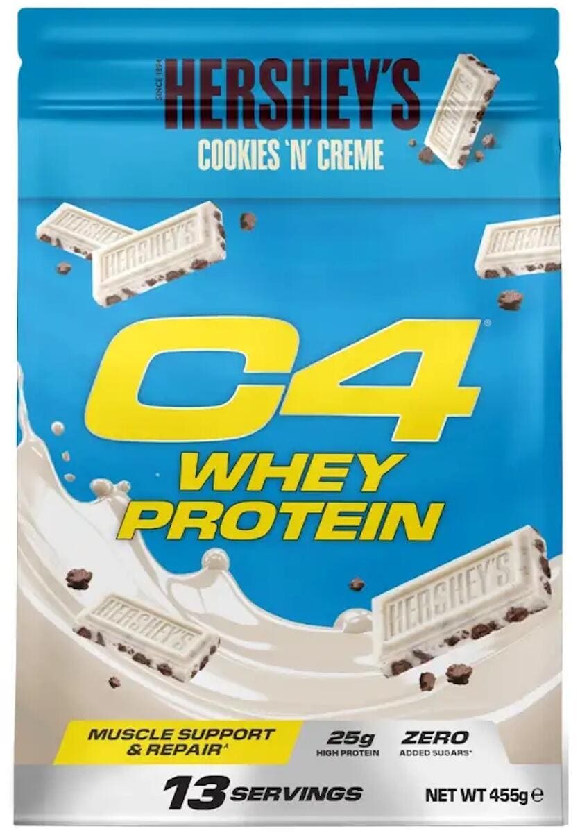 Cellucor C4 Whey Protein Powder, 449 g Beutel, Hersheys Cookies n Creme