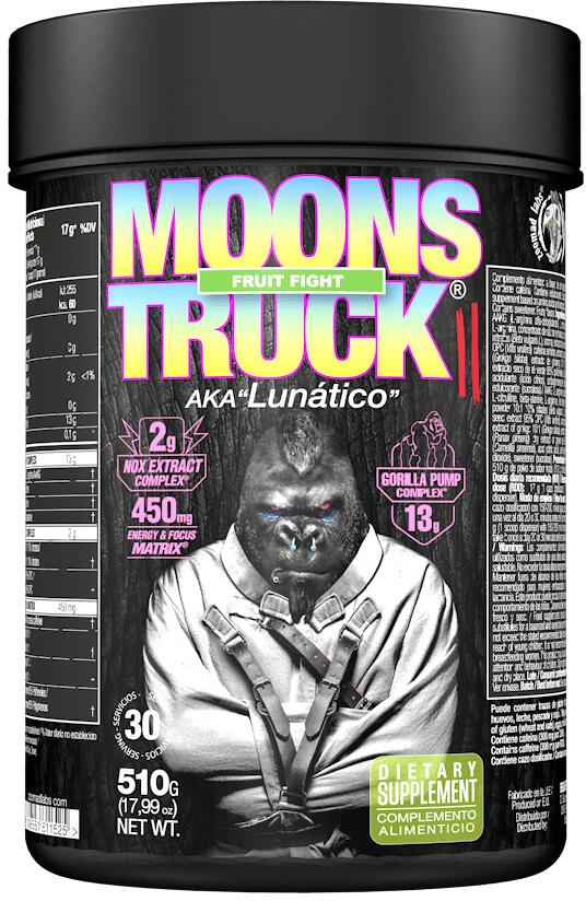 Zoomad Moonstruck 2.0 Pre-Workout, 510 g Dose, Fruit Fight