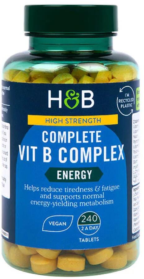 Holland & Barrett High Strength Complete Vit B Complex, 240 Tabletten ...