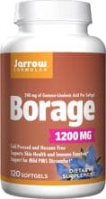 Jarrow Formulas Borage - 1200 mg, GLA - 240 mg, 120 Kapseln
