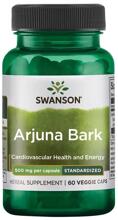 Swanson Arjuna Bark 500 mg, 60 Kapseln