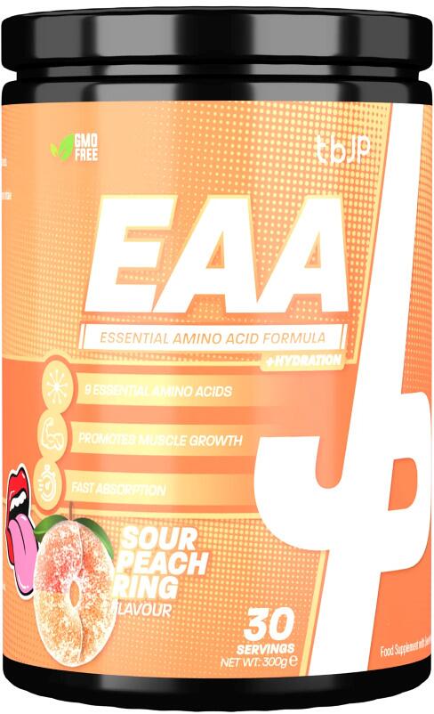 Trained by JP EAA + Hydration, 300 g Dose, Sour Peach Ring