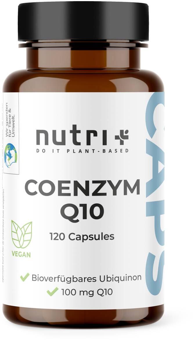 nutri+ Coenzym Q10, 120 Kapseln