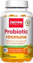 Jarrow Formulas Probiotic + Immune, 60 Gummies, Orange