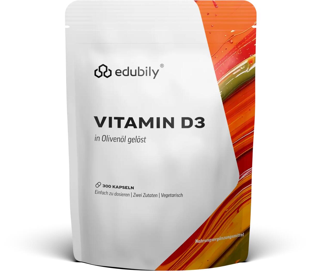 edubily Vitamin D, 300 Kapseln