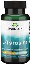 Swanson L-Tyrosine Featuring AjiPure 500 mg, 60 Kapseln