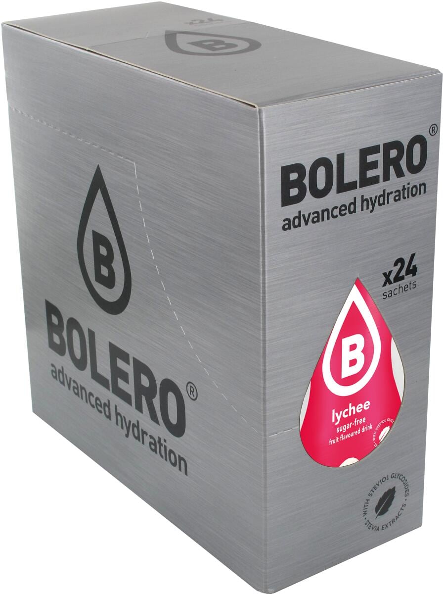 Bolero Drinks Getränkepulver, 24 x 9 g Sachets, Litschi