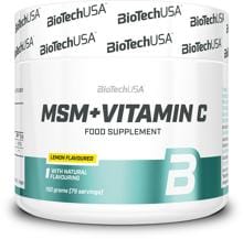 BioTechUSA MSM + 1500 Vitamin C, 150 g Dose