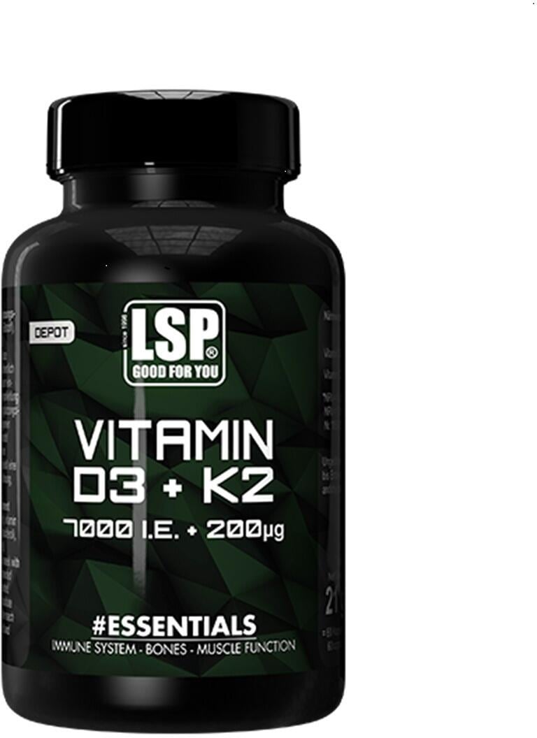 LSP Vitamin D3 + K2, 60 Kapseln