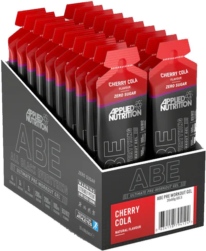 Applied Nutrition ABE Pre Workout Gel, 20 x 60 ml Gel, Cherry Cola