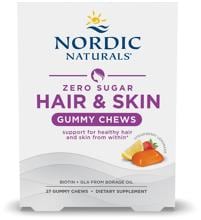 Nordic Naturals Hair & Skin, 27 Kaubonbons, Strawberry Lemonade
