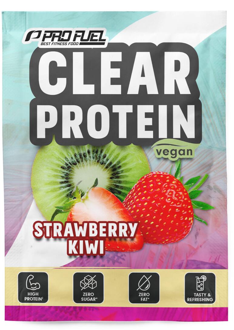 ProFuel Clear Protein Vegan, 18 g Probe, Strawberry Kiwi