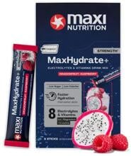 MaxiNutrition MaxHydrate+ Strength Elektrolyt Getränk, 8 x 20 g Sticks