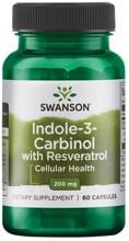 Swanson Indol-3-Carbinol with Resveratrol 200 mg, 60 Kapseln