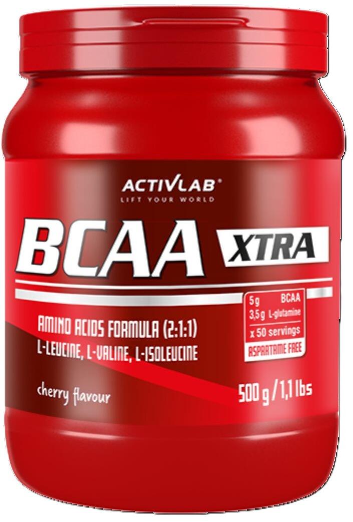 Activlab BCAA Xtra, 500 g Dose, Strwaberry