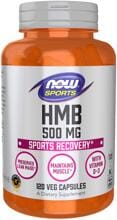 Now Foods Sports HMB 500 mg, 120 Kapseln