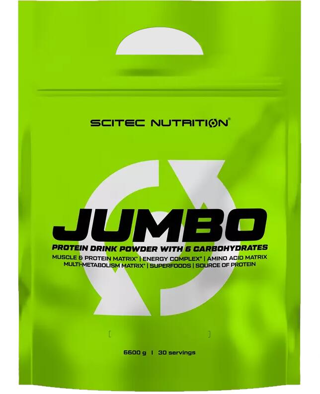 Scitec Nutrition Jumbo, 6600 g Beutel, Erdbeere