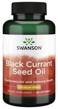 Swanson Black Currant Seed Oil 500 mg, 180 Kapseln