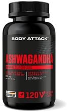 Body Attack Ashwagandha, 120 Kapseln