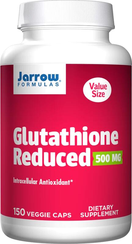 Jarrow Formulas Glutathione Reduced - 500 mg, 150 Kapseln