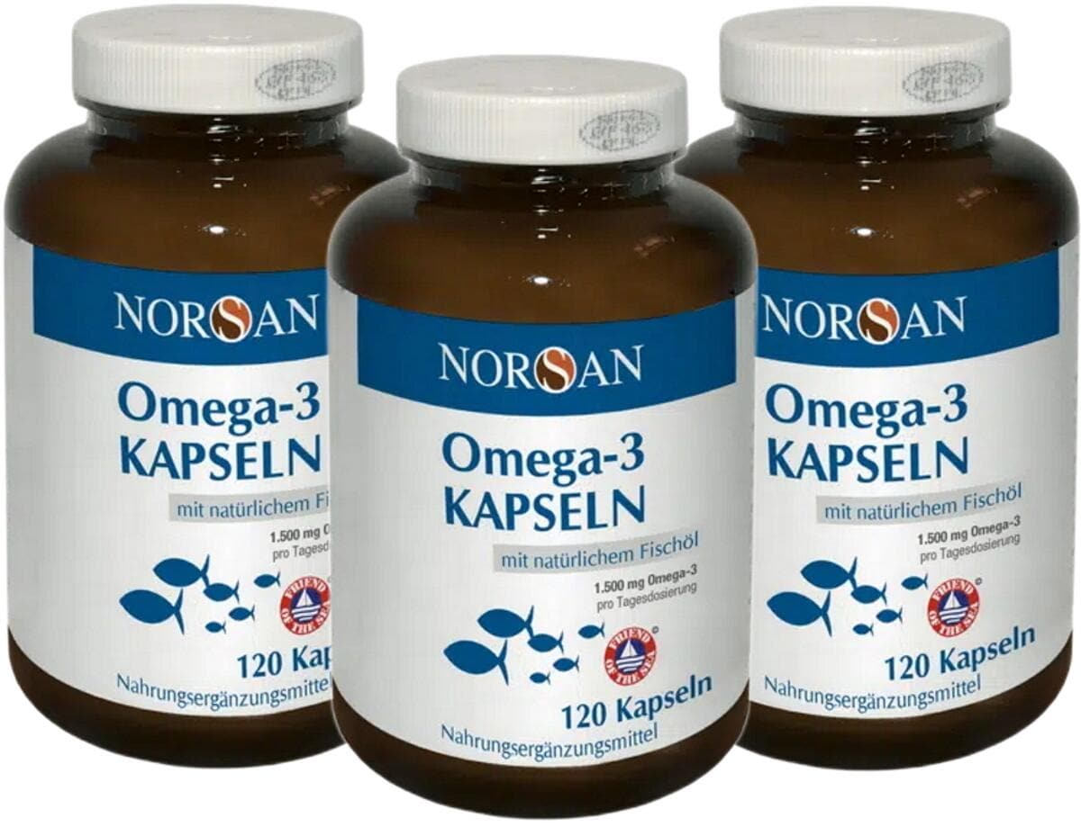 Norsan Omega 3, 3 x 120 Kapseln
