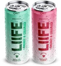 QNT Liife Energy & Collagen Drink, 12 x 250 ml Dosen (inkl. 3,- Euro Pfand)