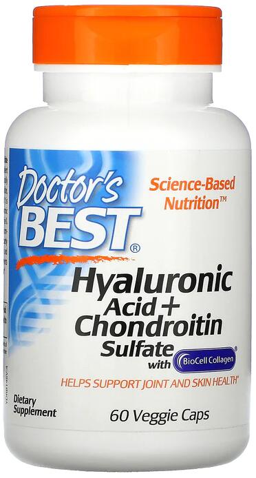 Doctor's Best Hyaluronic Acid + Chondroitin Sulfate bei Metasport