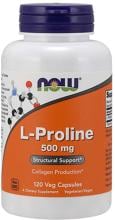Now Foods L-Proline 500 mg, 120 Kapseln