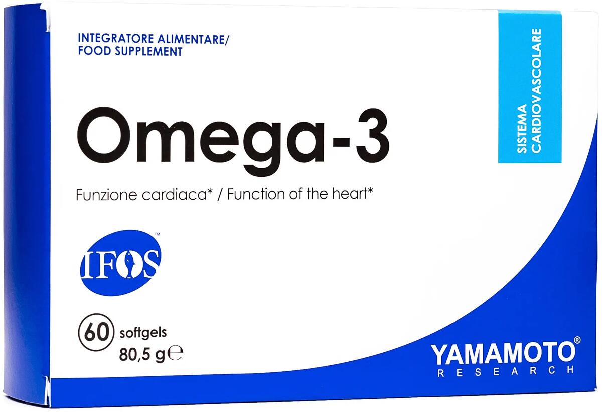 Yamamoto Nutrition Omega-3, 60 Softgels