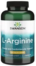Swanson L-Arginine 500 mg, Kapseln
