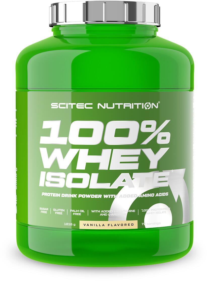 Scitec Nutrition 100% Whey Isolate, 1816 g Dose, Vanille