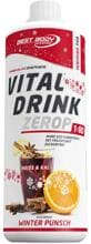 Best Body Nutrition Vital Drink Zerop, 1000 ml Flasche, Winter Punsch