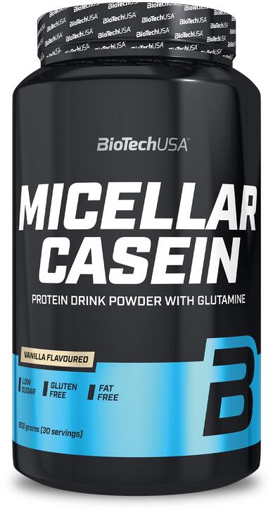 BioTech USA Micellar Casein, 908 g Dose, Vanille