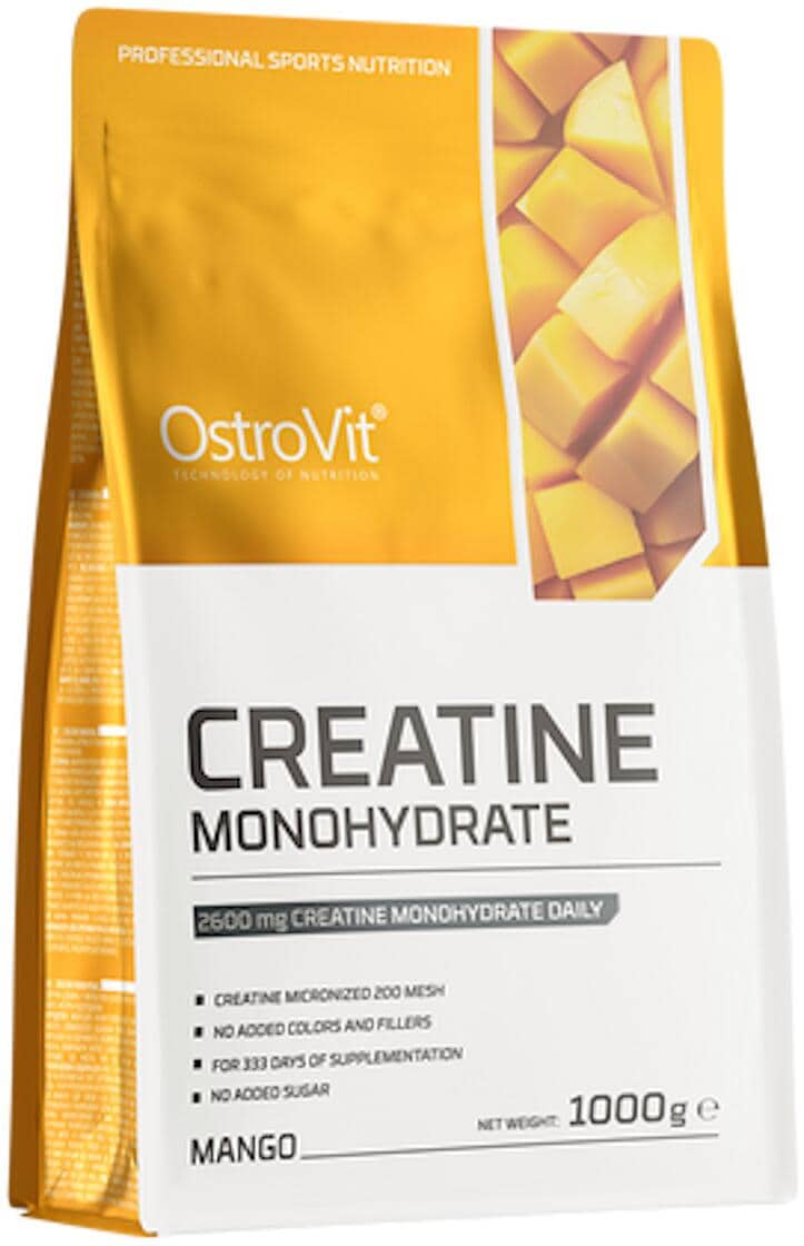 OstroVit Creatine Monohydrate, 1000 g Beutel, Mango