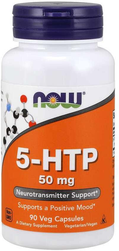 Now Foods 5-HTP 50 mg, 90 Kapseln
