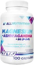 Allnutrition Magnesium + Ashwagandha + B6, 100 Kapseln