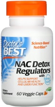 Doctor's Best NAC Detox Regulators, Kapseln