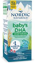 Nordic Naturals Babys DHA Vegetarian - 1050 mg, 30 ml Flasche, Unflavored