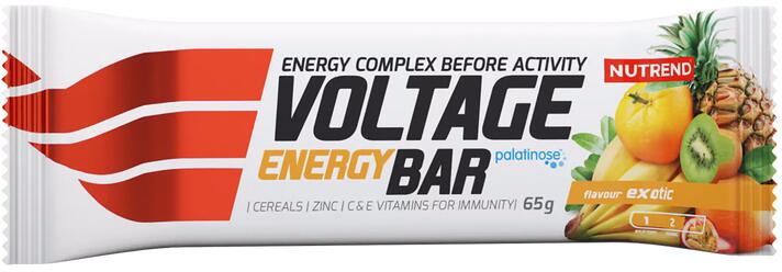 Nutrend Voltage Energy Bar, 25 × 65 g Riegel, Exotic